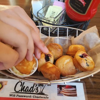 Chad's - Complimentary muffins - Breakfast & Brunch Near Me - Santa Barbara, California