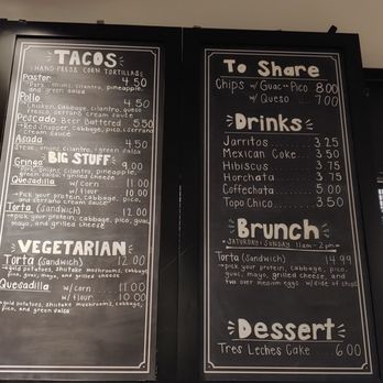 Tacos Rudos - Menu - Tacos Near Me - Columbus, Ohio