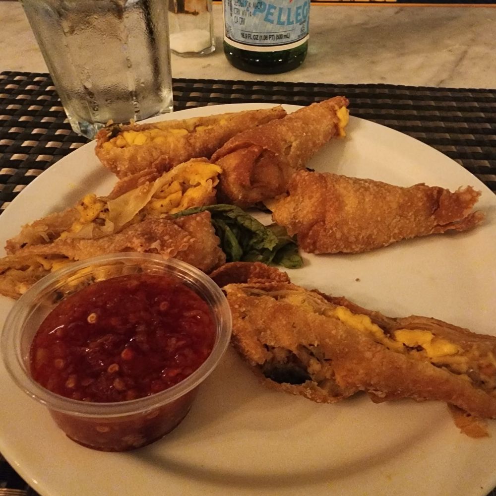 Negril ATL - Cold ackee and Saltfish egg rolls - Caribbean Near Me - Atlanta, Georgia Negril ATL - Cold ackee and Saltfish egg rolls - Caribbean Near Me - Atlanta, Georgia