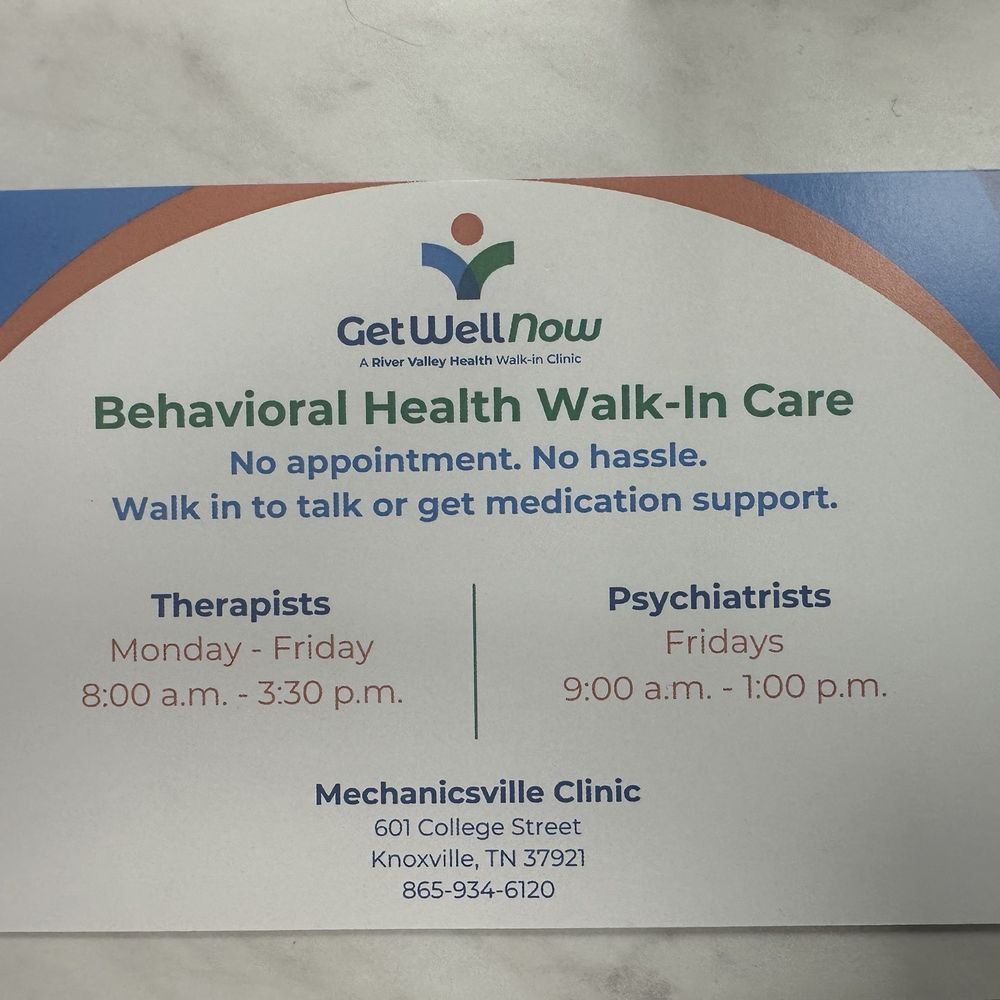 Get Well Now - Business card - Urgent Care Near Me - Knoxville, Tennessee Get Well Now - Business card - Urgent Care Near Me - Knoxville, Tennessee