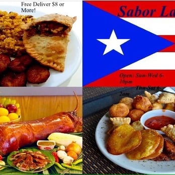 Sabor Latino - a variety of food items - Puerto Rican Near Me - Binghamton, New York Sabor Latino - a variety of food items - Puerto Rican Near Me - Binghamton, New York