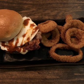 317 Burger - Bulldog burger and Onion Rings - Burgers Near Me - Indianapolis, Indiana
