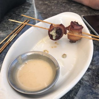 Finn’s - Bacon wrap stuffed dates, different but where pretty good! - Steakhouses Near Me - Joplin, Missouri