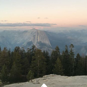 Sentinel Dome & Taft Point - Half dome view - Hiking Near Me