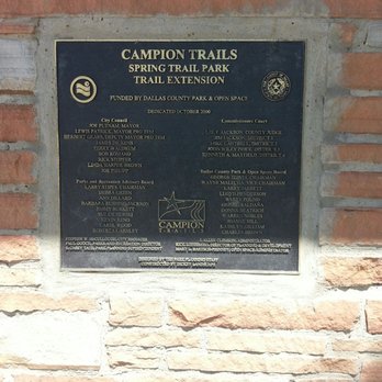 Spring Trail Park - Details about the park on the plaque. - Parks Near Me - Irving, Texas Spring Trail Park - Details about the park on the plaque. - Parks Near Me - Irving, Texas