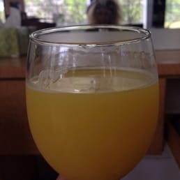 Nothing like a mimosa while waiting on color. Cheers! Nothing like a mimosa while waiting on color. Cheers!