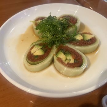 Lighthouse Thai Sushi - Spicy Tuna wrap roll.....one of the best things on the menu. MUST ORDER!! - Thai Near Me - Lighthouse Point, Florida