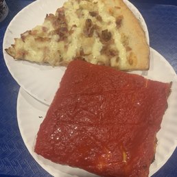 Chicken bacon ranch slice, Brooklyn slice