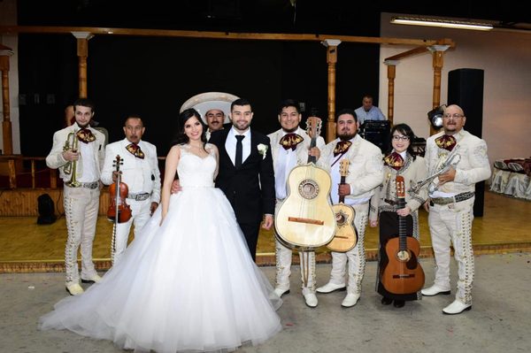 Weddings - With more than 35 years of experience in Mariachi.
Mariachi Mexico/USA provides not only impeccable service, but also an experience of authentic Mexican Music that comes to life! Our incredible voices and talented musicians achieve the highest standard of total satisfaction of our customers. With countless hours of focused preparation and an interpretive level of music excellence, makes Mariachi Mexico an unforgettable memory that will carry on for many generations! Weddings - With more than 35 years of experience in Mariachi.
Mariachi Mexico/USA provides not only impeccable service, but also an experience of authentic Mexican Music that comes to life! Our incredible voices and talented musicians achieve the highest standard of total satisfaction of our customers. With countless hours of focused preparation and an interpretive level of music excellence, makes Mariachi Mexico an unforgettable memory that will carry on for many generations!