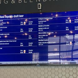 Woodland Republic Brewing & Blending - Beer board 7/2025 (page 2)