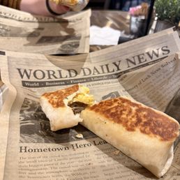 Breakfast Burritos