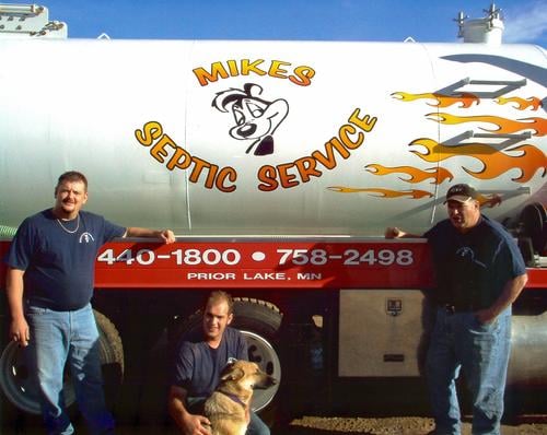 Slide of Mike's Septic & McKinley Sewer Services