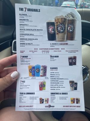 Menu photo 4 7 Brew Coffee Trussville, AL Menu photo 4 7 Brew Coffee Trussville, AL
