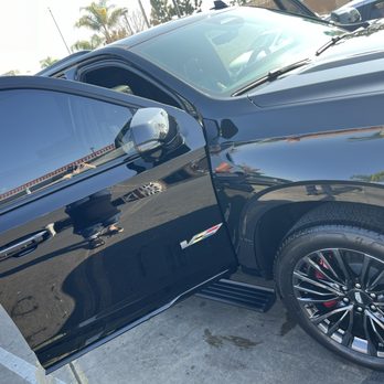 Envious Detailing - Two front windows were done one shade lighter than limo tint. - Auto Detailing Near Me - Orange, California Envious Detailing - Two front windows were done one shade lighter than limo tint. - Auto Detailing Near Me - Orange, California