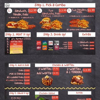 Al's Hot Chicken - Menu - Chicken Shop Near Me - University Place, Washington