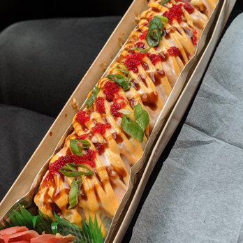 IKOI Sushi Café - Lion King roll to go. Delicious and beautiful! - Japanese Near Me - Walnut Creek, California