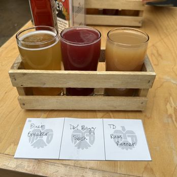 Eagle Park Brewing - Half flight - Breweries Near Me - Milwaukee, Wisconsin