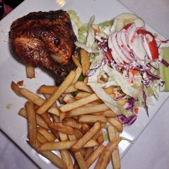 Inca's Peruvian Cuisine - ¼ Rotisserie w/fries and salad for the kiddo - Peruvian Near Me - Sound Beach, New York
