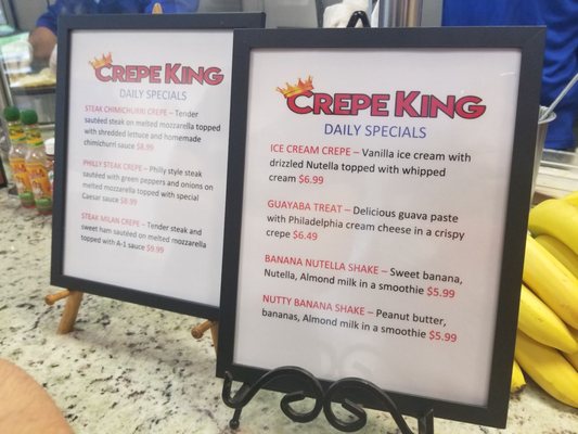 Menu photo 2 Crepe King Miami, FL Menu photo 2 Crepe King Miami, FL