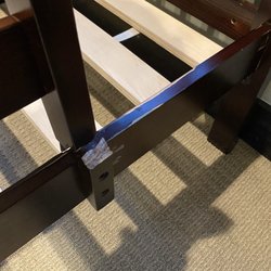 Turn-Key Property Management - Unsafe beds with exposed wood--easy for anyone to get splinters   Also all very unstable and loose--screws were missing in a couple