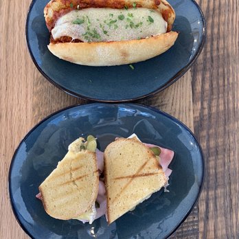 Blissful Spoon - meatball sandwich & jambon ua buerre (on GF bread) - Bakeries Near Me - Bend, Oregon Blissful Spoon - meatball sandwich & jambon ua buerre (on GF bread) - Bakeries Near Me - Bend, Oregon