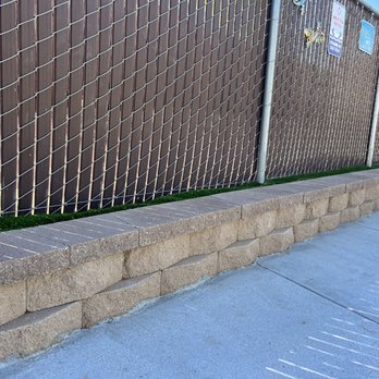 Oakes Landscape - Stacked wall with Cap - Landscaping Near Me - Hesperia, California Oakes Landscape - Stacked wall with Cap - Landscaping Near Me - Hesperia, California