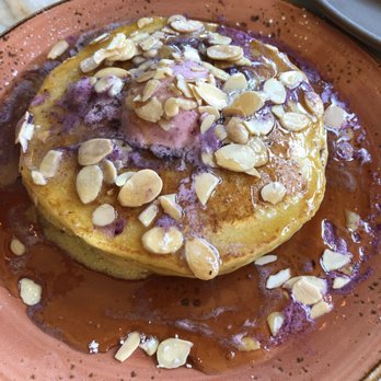 FIG Restaurant - Lemon ricotta pancakes - Bars Near Me - Santa Monica, California