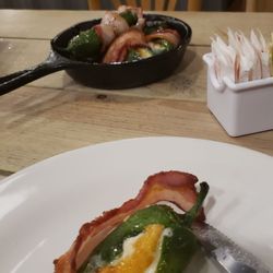 Picantería - Jalapeno Poppers wrapped in bacon