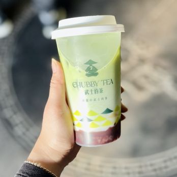 Chubby Tea Rowland Heights - Matcha red bean milk tea - Coffee & Tea Near Me - Rowland Heights, California