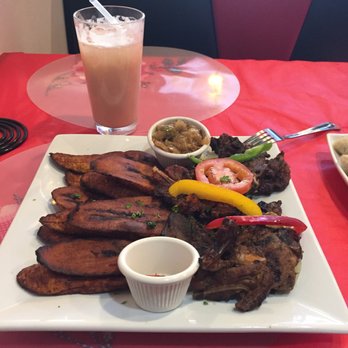 Chez Dior - Well seasoned grilled lamb and plantains. Pain de Singe to drink. - Senegalese Near Me - Hyattsville, Maryland Chez Dior - Well seasoned grilled lamb and plantains. Pain de Singe to drink. - Senegalese Near Me - Hyattsville, Maryland