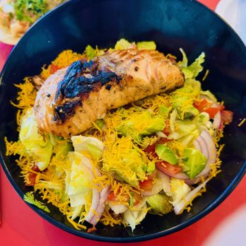 ASADA - Signature Salmon Salad - Mexican Near Me - North Las Vegas, Nevada ASADA - Signature Salmon Salad - Mexican Near Me - North Las Vegas, Nevada