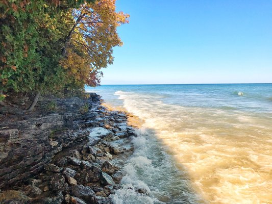 Whitefish Dunes State Park by null