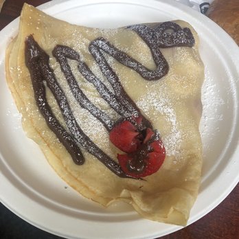 Xielo Artisan Desserts - Nutella strawberry banana crepe - Creperies Near Me - Oxnard, California