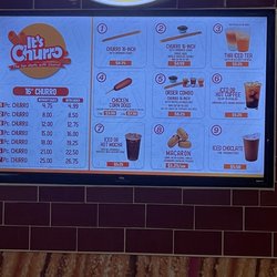 It’s churro - Menu