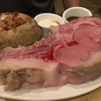 Bull Shed - This is the Bone in Prime rib - Steakhouses Near Me - Kapaa, Hawaii