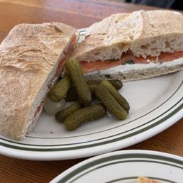 The salmon sando. This was delicious. The salmon sando. This was delicious.