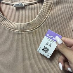 Montrose Boutique & Donation Center - Stained dress for $9, just one example of how overpriced this place is.