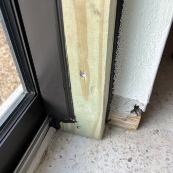Florida Window & Door - Didn't know how to cover added 2X4, doors too short - Windows Installation Near Me