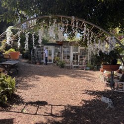Valmonte Farm & Garden - Arch with decor we added