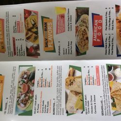 Los Tres Hermanos - Menu inside