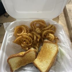 Airways Cafe - Grilled Cheese Cheeseburger
