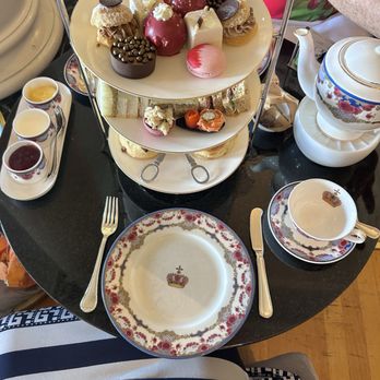 Tea at The Empress - Food offering with tea at The Impress Hotel, Victoria BC. - Tea Rooms Near Me - Victoria, British Columbia