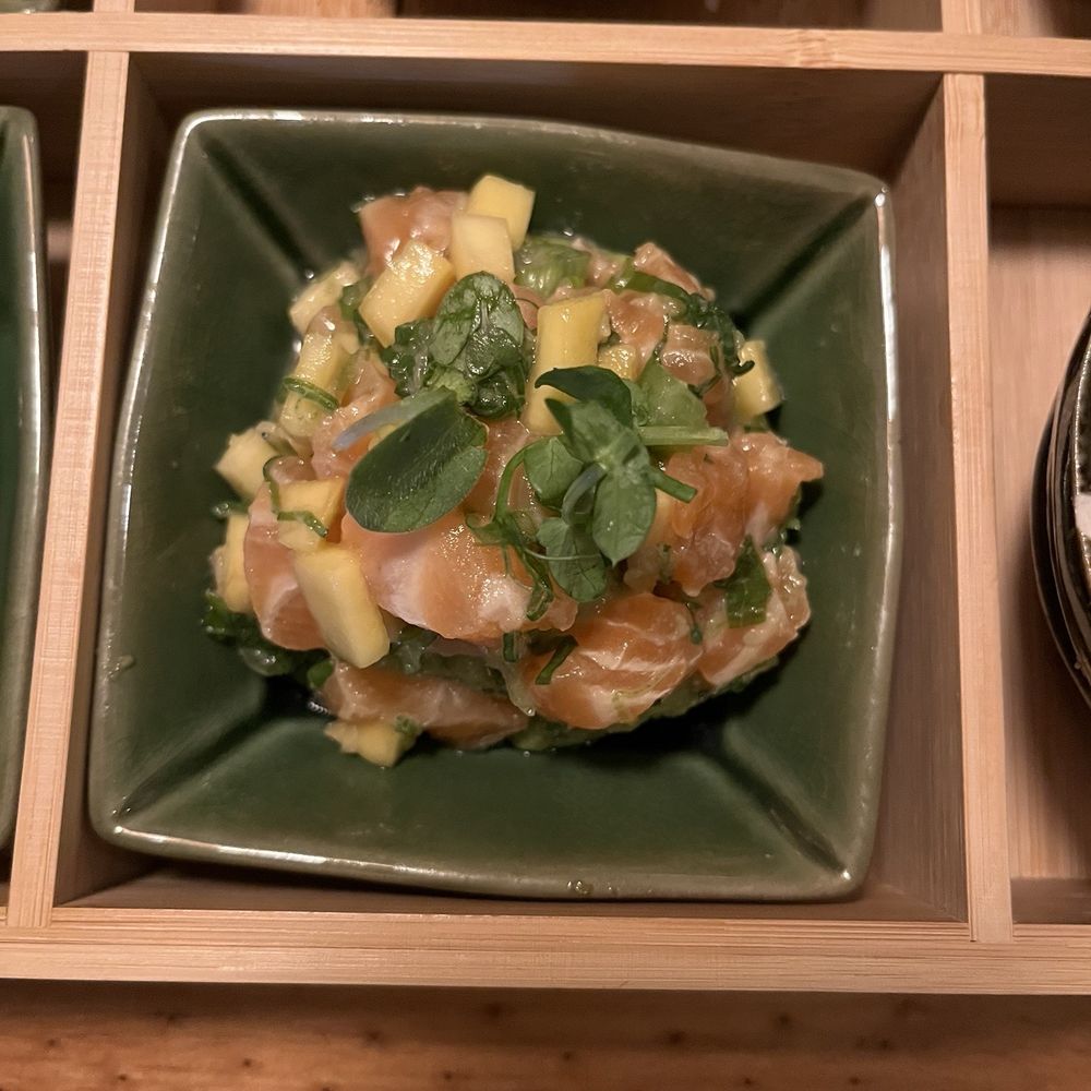 MORU - Salmon mango tartare - Japanese Near Me - Fort Lee, New Jersey