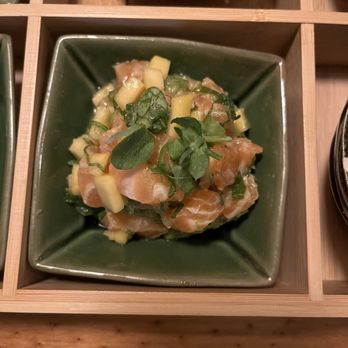 MORU - Salmon mango tartare - Japanese Near Me - Fort Lee, New Jersey MORU - Salmon mango tartare - Japanese Near Me - Fort Lee, New Jersey