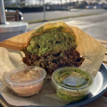 Arepa Please - I got the Jax blonde (gf and dairy free)  and added avocado. The seasoning it's AMAZING, and the care and service of the team even better! - Latin American Near Me - Atlantic Beach, Florida