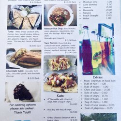 Taco Time with Don Carlos - Menu 2 on 07/2017