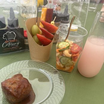 Phillips Humble Catering - Meatball, pasta salad, & snack cup - Caterers Near Me Phillips Humble Catering - Meatball, pasta salad, & snack cup - Caterers Near Me