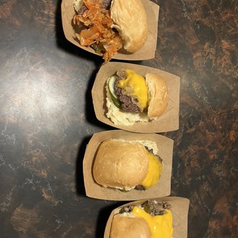 Green Dot Stables - Korean Slider Cheeseburger Sliders Philly Cheesesteak - Bars Near Me - Detroit, Michigan Green Dot Stables - Korean Slider Cheeseburger Sliders Philly Cheesesteak - Bars Near Me - Detroit, Michigan