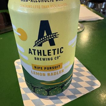 Rodeo Goat - Nice selection on non alcoholic beer. This one was light and lemony. - Burgers Near Me - Dallas, Texas