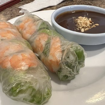 Pho Nu Cuoi Saigon - 2 Fresh Spring Rolls - Vietnamese Near Me - Woodbridge, Virginia Pho Nu Cuoi Saigon - 2 Fresh Spring Rolls - Vietnamese Near Me - Woodbridge, Virginia